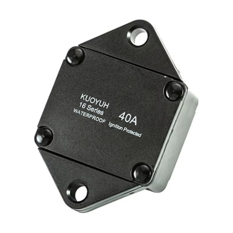 Industrial Auto Reset Circuit Breaker for Boat Trolling Plastic Material
