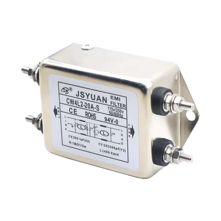 Single-Phase Double-Section EMI Power Filter LV Products