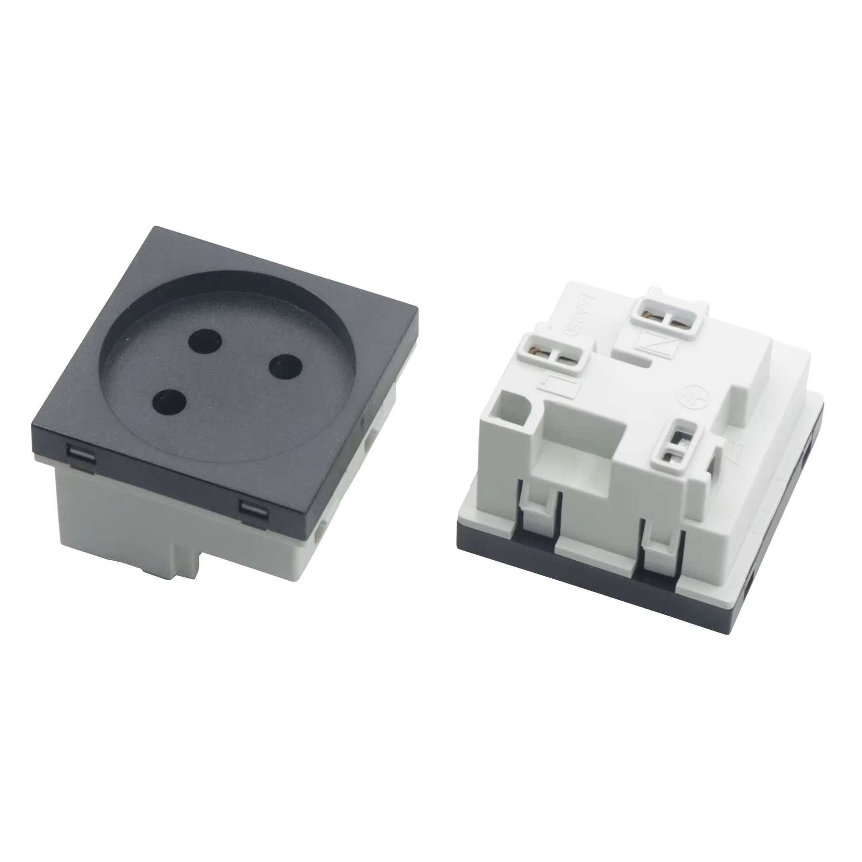 Israeli Standard 16A 250V AC Outlet Wall Socket Adapter Plug Industrial Extension Socket for UPS NFC Network 250V Rated Current