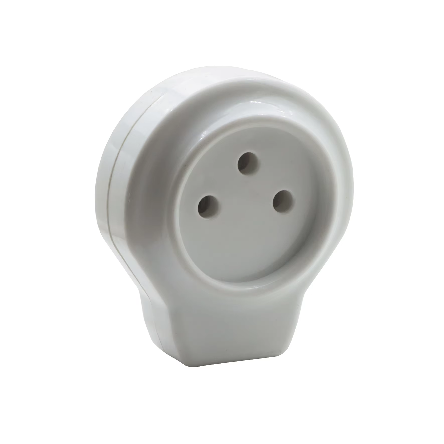 Israeli Socket with White Standard 16A 3-Ac Outlet Docking Three-Phase Power Plug Equipped