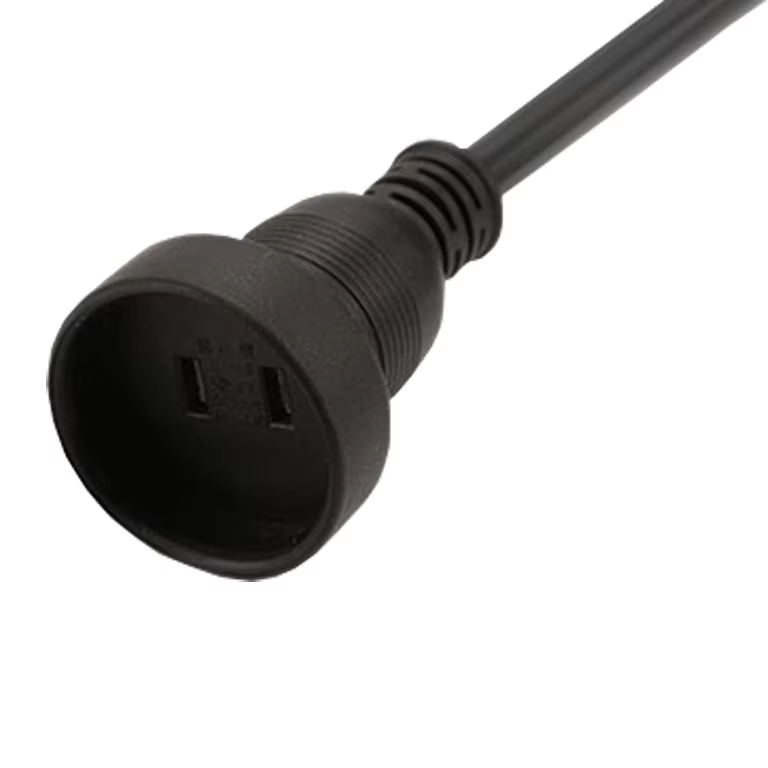 Japan Supply Three Core Waterproof Connecting Cable Motorcycle Charging Extension Cable Tail Plug Power Cords Extension Cords
