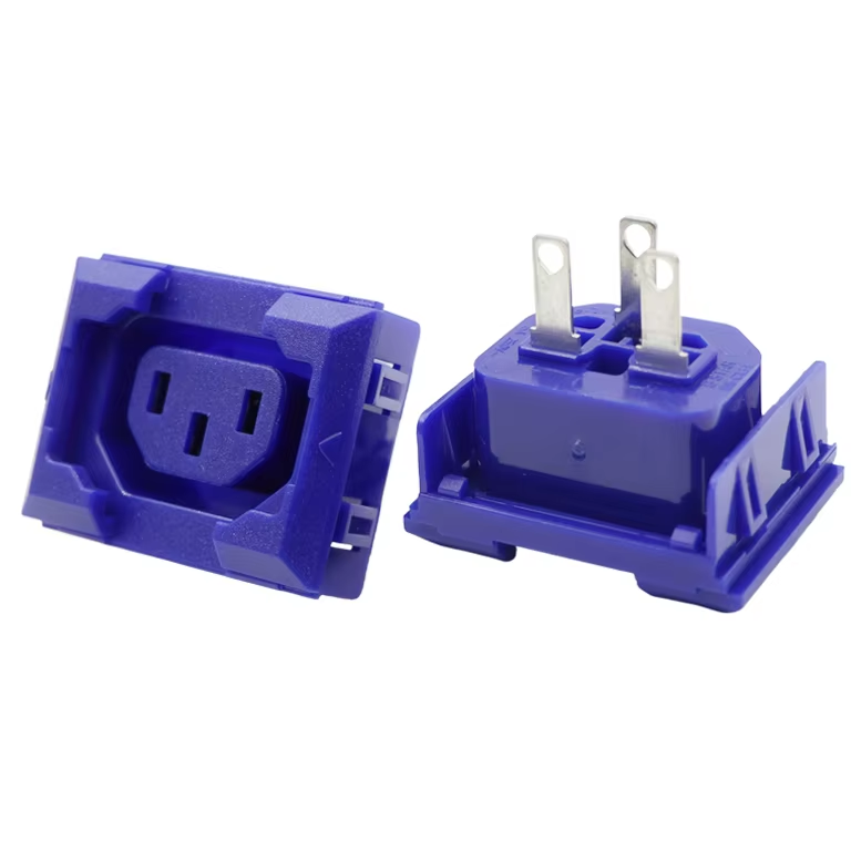 IEC 320 C13 Lockable Pdu Receptacle Outlet Sockets for Extension Power Cords