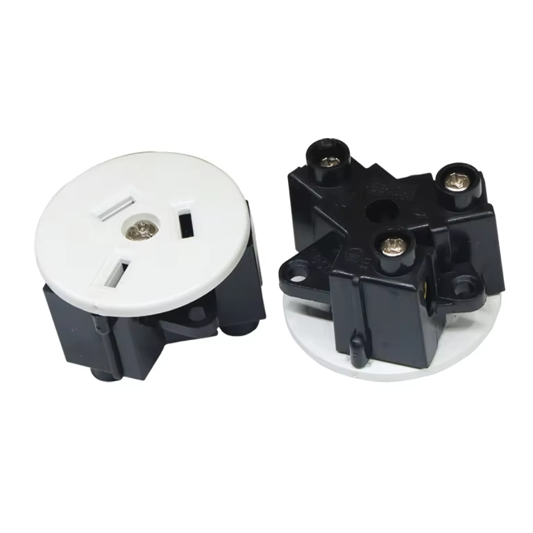 Australia Outdoor Screw in Industry Power Socket 10A 250V New Zealand AU Desktop Power Outlet Black