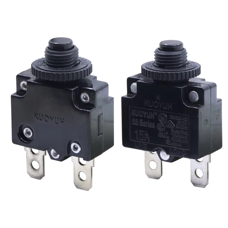 Thermal Switch Circuit Breaker Overload Protector 3A 4A 5A 6A 7A 7.5A 8A 10A 15A 18A 20A 25A 30A Overload Switch