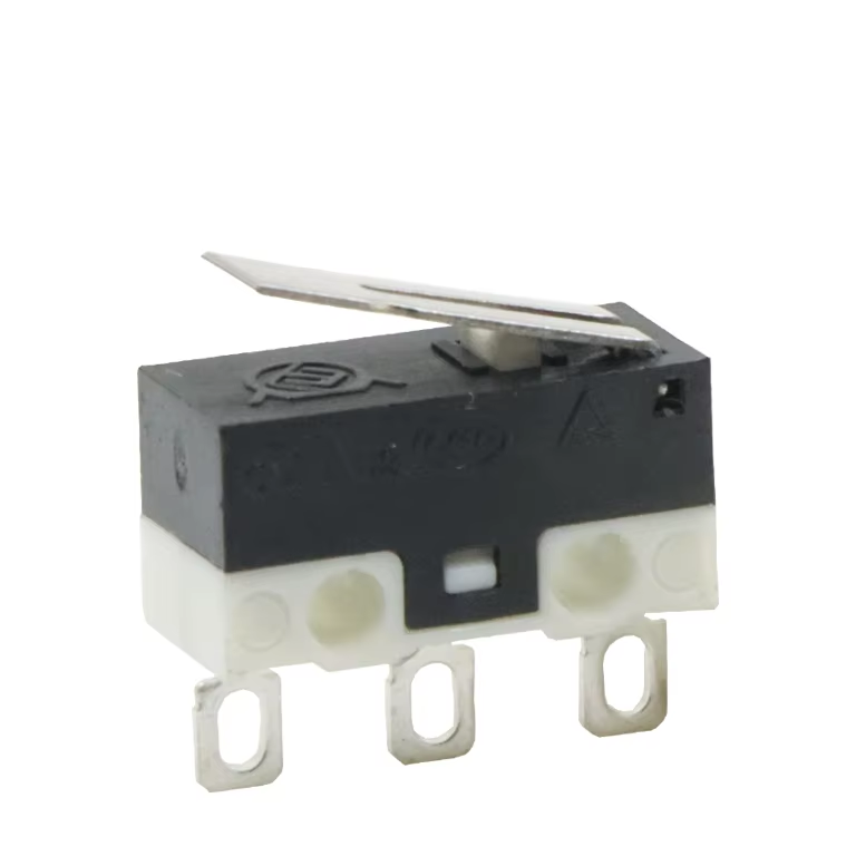 Solder Terminals Simulated Roller Lever Micro Switch