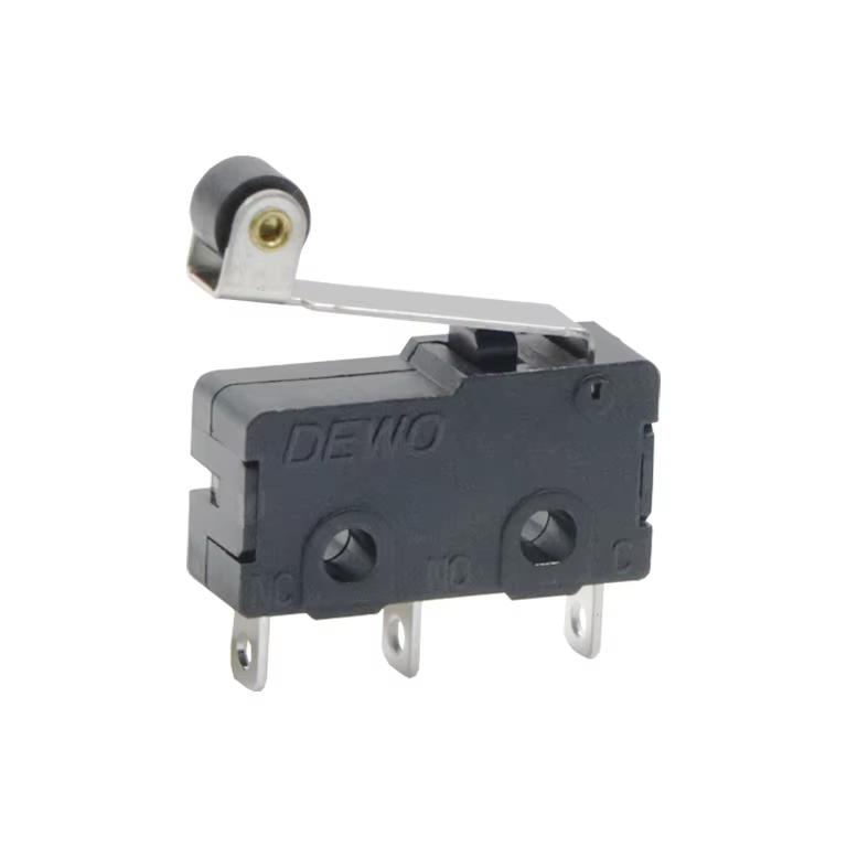 3 Pins 250V Switch Micro on Off Micro Switch Blade Endstop Microswich Small Micro Limit Switch