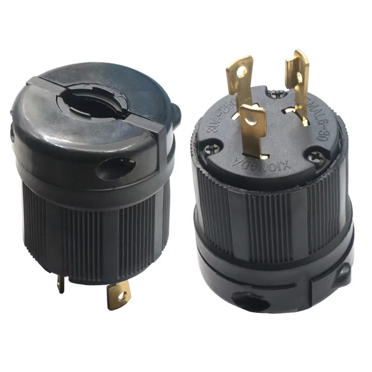 NEMA L6-30P 30A 125V Us Standard Electrical Plug and Socket