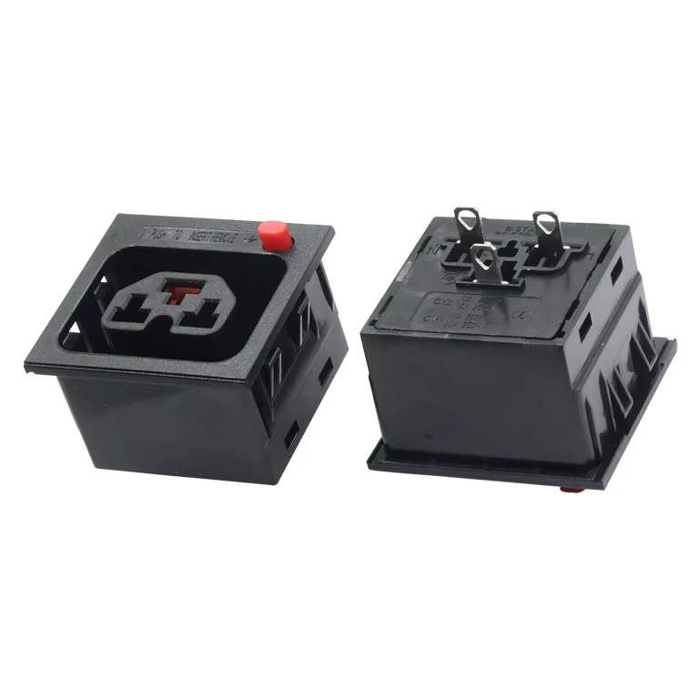 IEC C13&C19 Pdu Receptacle Lockable Outlet Power Socket