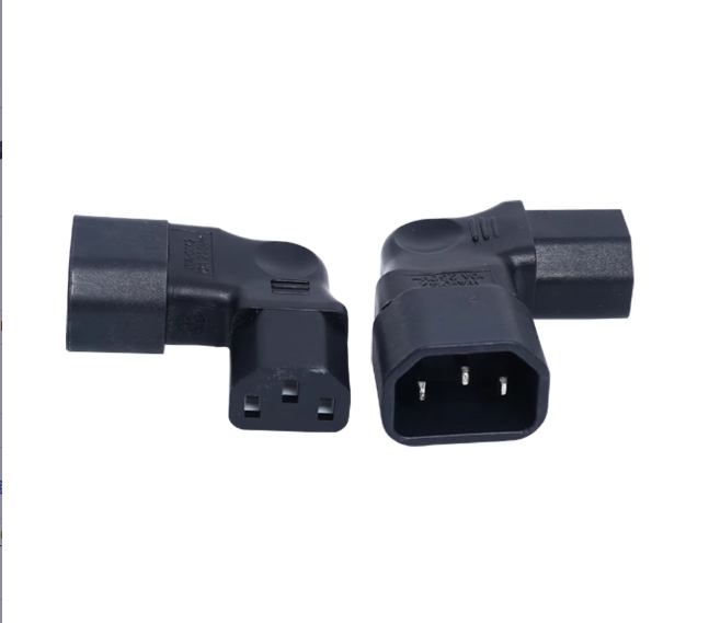 Plug Power Cord IEC 320 Plug Connector C14 to C13 Power Plug Adapter