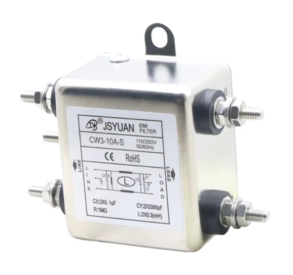 Single-phase Power Filter 220V for Anti-interference EMI Filter Socket Audiosocket Audio Power Purifier Onboard