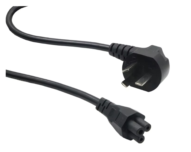 1.8m 0.75 Square Copper Clad Aluminum Standard Three-Core Power Cord With Mickey Mouse Tail