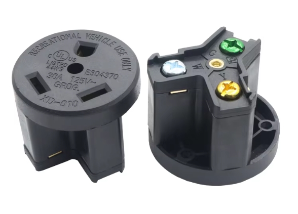Adapter Camper Storage Discharge Universal Travel Adapter Electric Accessories Socket for RV Power Strips