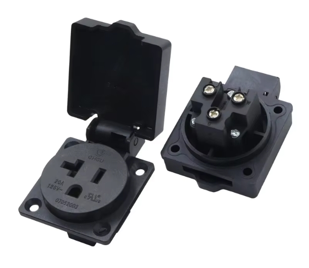 American NEMA Waterproof Bathroom Socket Outlet 15A