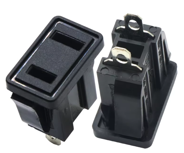 NEMA5-15R AC Socket Two Hole Power Socket Embedded Type US Power Socket
