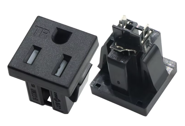 American Standard13A 250V Anti Electric Shock Socket with TR Protective Door Power Socket Outlet with Safety Door