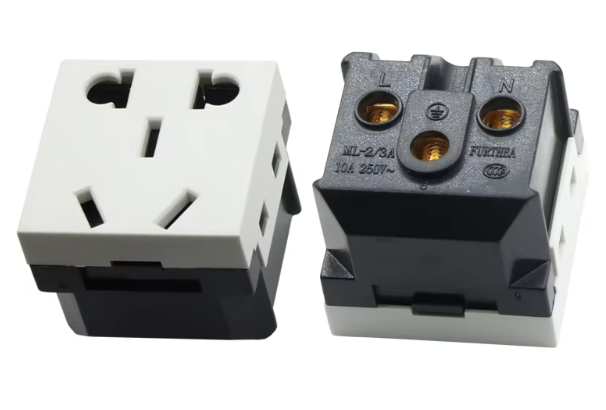 10A 250V 5-hole Embedded Multifunctional Ac Power Socket Desktop Socket Wall Socket