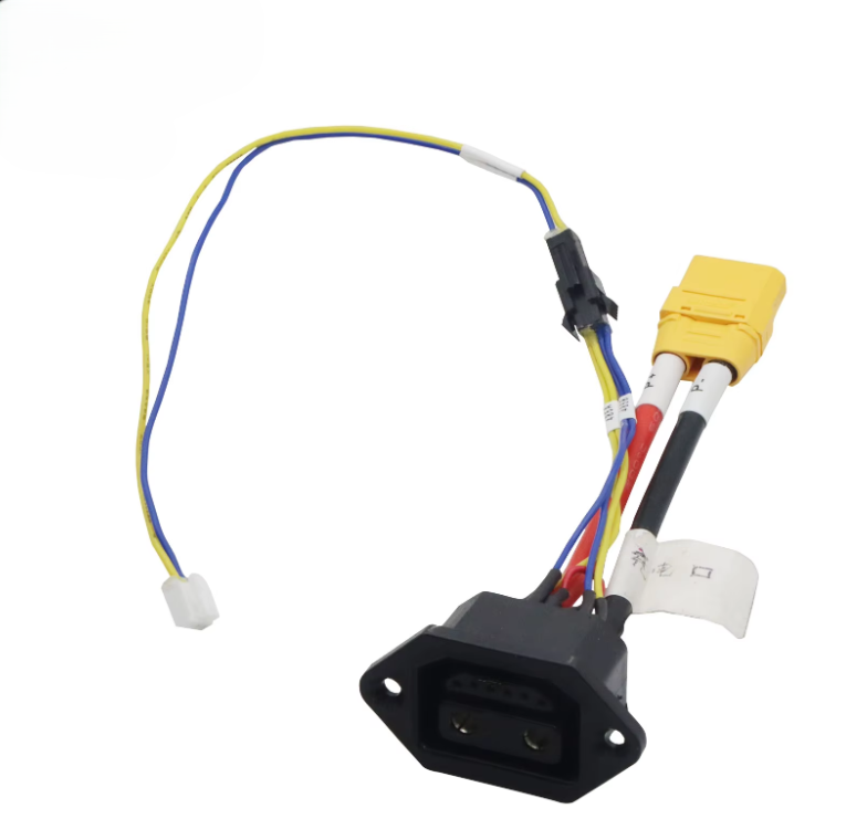 2+6 Replacement Plug Cable 2+4 Socket Cable Iron Replacement Cabinet Battery Cable Made of Durable PC Material