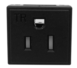 TR American standard socket with safety door, American three-prong socket with protective door, AC power socket, American standard power strip PD