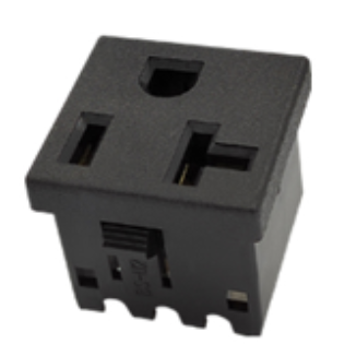 American standard 20A high-current American three-hole power strip PDU socket